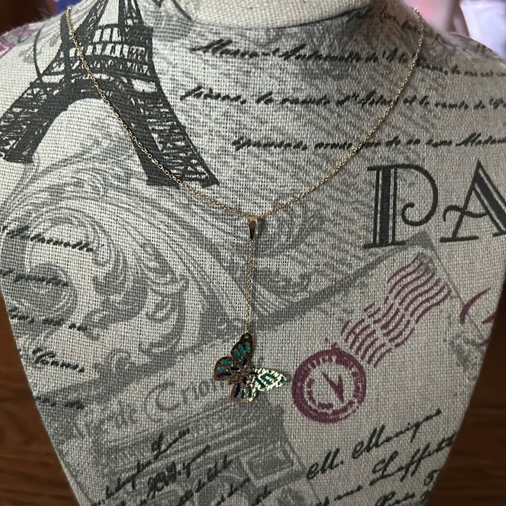 14k beautiful gold necklace